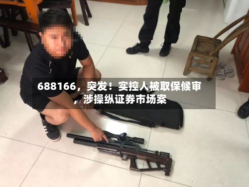 688166，突发！实控人被取保候审，涉操纵证券市场案-第3张图片